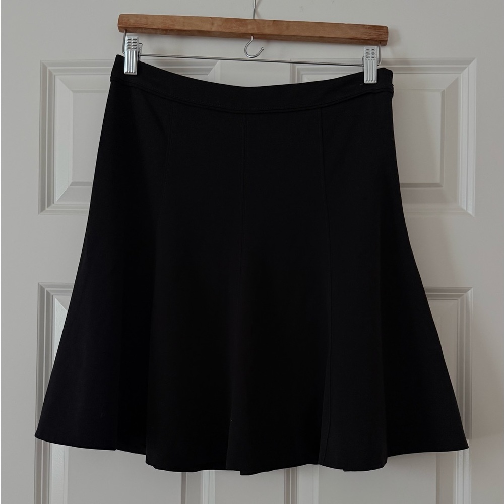 White House Black Market Black Ruffle Skirt!